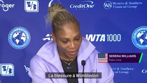 S. Williams : «Wimbledon ? Une expérience assez traumatisante»