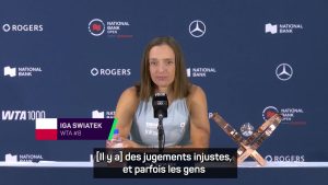 Swiatek en colère contre tous les « bruits et commentaires inutiles » sur elle