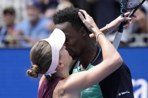 Tombeurs de la meilleure paire du monde, Gaël Monfils et Elina Svitolina qualifiés pour les demies du double mixte à l&rsquo;US Open