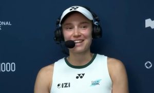 la réponse hilarante d’Elena Rybakina à une nouvelle question sur la place de numéro 1 mondiale