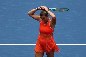 Aryna Sabalenka interrogée sur sa gestion de la pression pour conserver sa place de numéro 1 à l’US Open