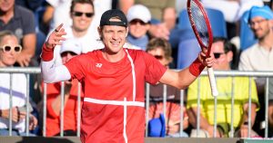 Coupe Davis: Zizou Bergs bat Lukas Neumayer et permet à la Belgique d&rsquo;égaliser contre l&rsquo;Autriche