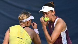 Fin de parcours à l’US Open pour Élise Mertens : la Belge échoue en double aux portes de la finale