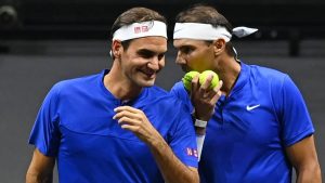 « Je pensais que c’était ma femme » : le drôle d’échange entre Federer et Nadal lors de la Laver Cup 2023