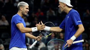 Laver Cup : Alcaraz et Mensik offrent deux points d’avance à l’Europe
