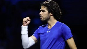 Laver Cup : Alcaraz sauve deux balles de match et arrache la victoire face à Fritz
