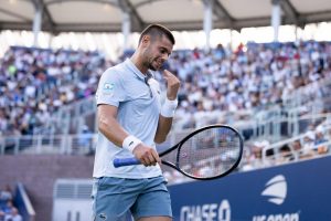Malgré une balle de match, Arthur Gea s&rsquo;arrête en huitièmes de finale de l&rsquo;US Open après 5h13 de combat face à Botic Van de Zandschulp