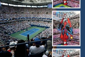 Spider-Man star de l&rsquo;US Open : entre Marvel et le Grand Chelem new-yorkais, une collaboration inattendue et un comics qui s&rsquo;arrache