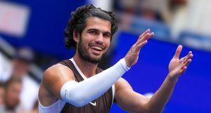 US Open > Carlos Alcaraz est vraiment un phénomène : « Peu importe si j&rsquo;ai été absent pendant quatre mois et demi. Chaque fois que je viens ici, je joue mon meilleur tennis »