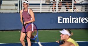 US Open: Elise Mertens élimine Hanne Vandewinkel du tournoi en double, les soeurs Williams frôlent l&rsquo;exploit au premier tour du double