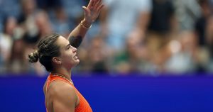 US Open : La double tenante du titre Aryna Sabalenka poursuit sa route en quarts de finale