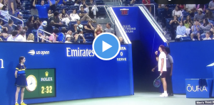 US Open > La grosse altercation entre Jakub Mensik et un spectateur totalement ivre !