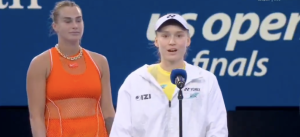 US Open > Rybakina, après sa victoire en finale contre Sabalenka : « Je ne m&rsquo;attendais pas du tout à ça en arrivant ici »