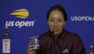 elle aurait aimé avoir de la tequila dans son gobelet après sa défaite à l’US Open