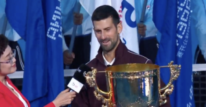 ATP – Pékin > Novak Djokovic, après le 102e titre de sa carrière : « Je m&rsquo;imagine toujours repartir d&rsquo;un tournoi avec le trophée, surtout ici, un endroit où je n’ai jamais perdu »