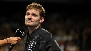 C’est terminé pour David Goffin, ému aux larmes pour ses adieux au tennis