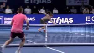 Coup droit parfait, passing extraordinaire : David Goffin sort quelques merveilles à l’European Open