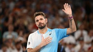 « Le Sylvester Stallone du tennis » : Wawrinka reçoit un hommage original avant ses adieux à Bâle