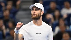 Lyon : Moutet enchaîne contre Balshaw et s&rsquo;offre un premier quart de finale depuis près d&rsquo;un an