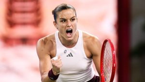Menée d&rsquo;un set, Sakkari s&rsquo;offre Kostyuk au WTA 1000 de Wuhan