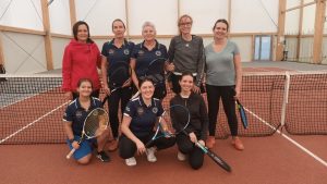 Trespoux-Rassiels. L’équipe féminine de tennis en coupe Thénégal