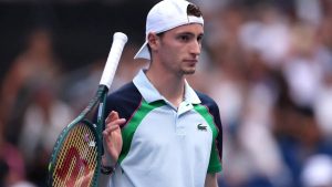 Ugo Humbert battu en trois sets par Lehecka à Tokyo