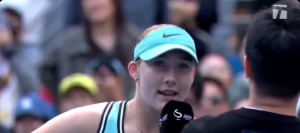 WTA – Pékin > Mirra Andreeva bluffe le public chinois en pleine interview après sa victoire