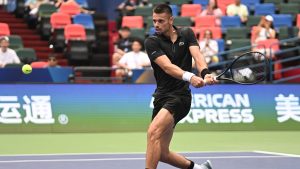cruel coup d&rsquo;arrêt pour Arthur Gea, contraint à l&rsquo;abandon en quart de finale de Shanghai